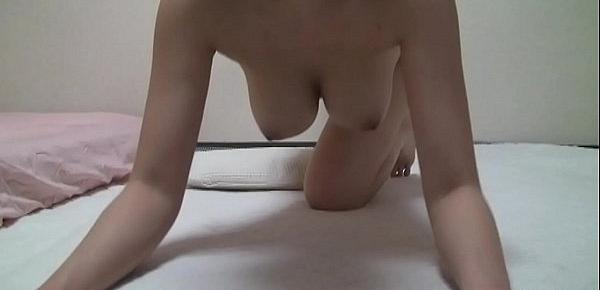  Japanese Teen Naked Yoga with Perfect Tits